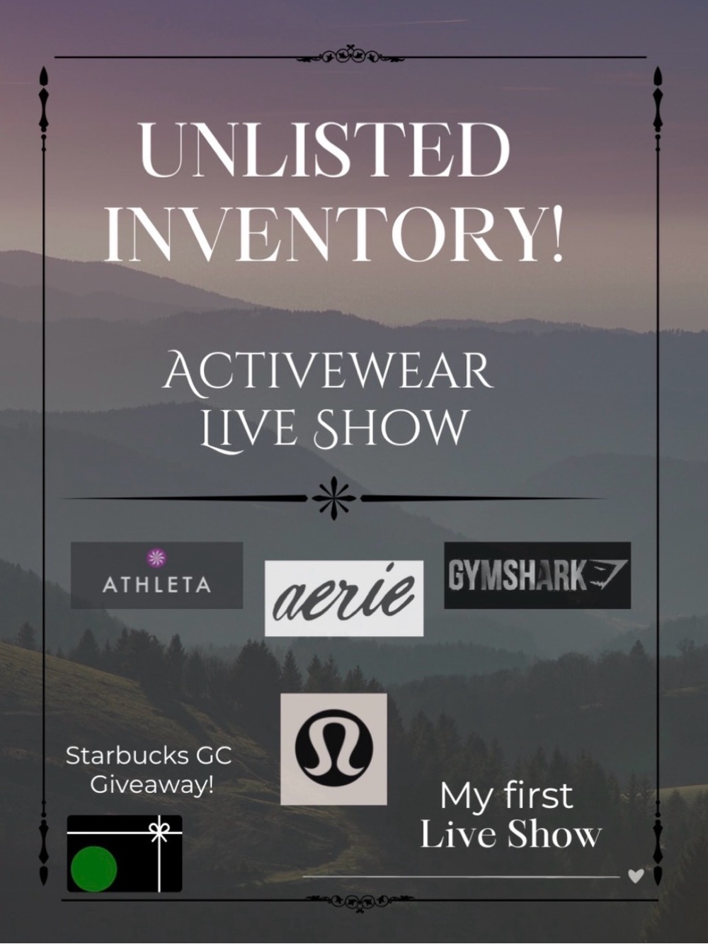 Come Hang Out With Me For My Very First Poshmark Live Show 💃🏻♥️ GC GIVEAWAY♥️